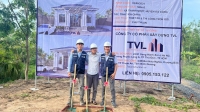 TVL CONSTRUCTION | KHỞI CÔNG DỰ ÁN BIỆT THỰ SÂN VƯỜN - TIỀN GIANG