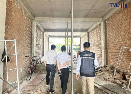 TVL CONSTRUCTION | KIỂM TRA CHẤT LƯỢNG THI CÔNG PHẦN THÔ VỚI CHỦ ĐẦU TƯ