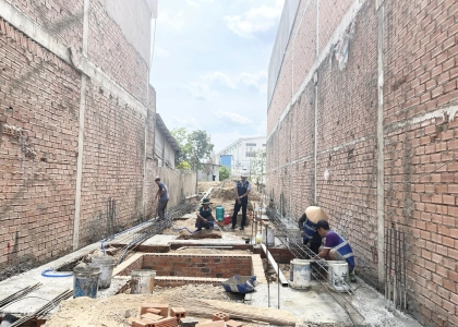 TVL CONSTRUCTION | CẬP NHẬT TIẾN ĐỘ DỰ ÁN NHÀ NGHỈ TƯ NHÂN 4 TẦNG