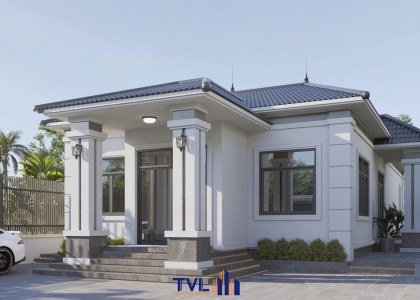 TVL CONSTRUCTION | HOÀN THÀNH THIẾT KẾ DỰ ÁN BIỆT THỰ SÂN VƯỜN