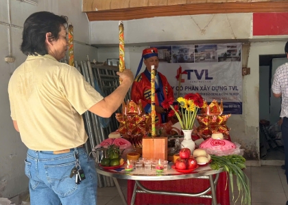 KHỞI CÔNG DỰ ÁN NHÀ PHỐ 4 TẦNG - BÌNH TÂN