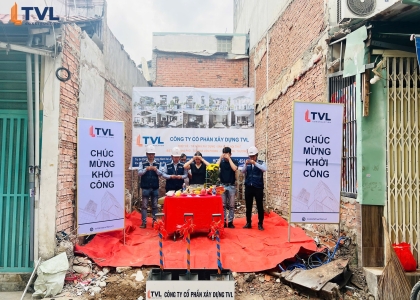 KHỞI CÔNG DỰ ÁN NHÀ PHỐ 4 TẦNG - BÌNH TÂN