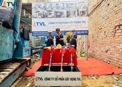 KHỞI CÔNG DỰ ÁN NHÀ PHỐ 4 TẦNG - BÌNH THẠNH