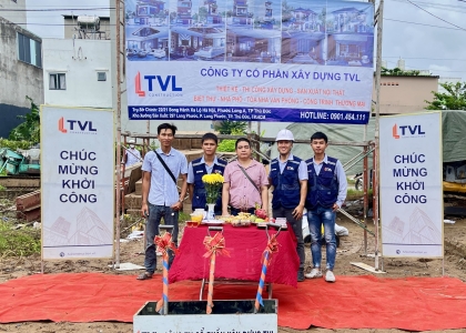 KHỞI CÔNG DỰ ÁN NHÀ PHỐ 4 TẦNG - THỦ ĐỨC