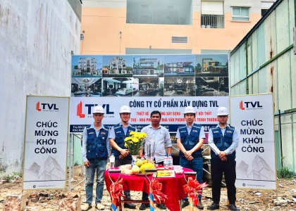 KHỞI CÔNG DỰ ÁN BIỆT THỰ TÂN CỔ ĐIỂN 1 HẦM + 4 TẦNG - THỦ ĐỨC