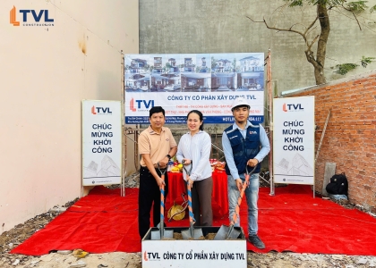 KHỞI CÔNG DỰ ÁN BIỆT THỰ HIỆN ĐẠI 3 TẦNG  - QUẬN 2 