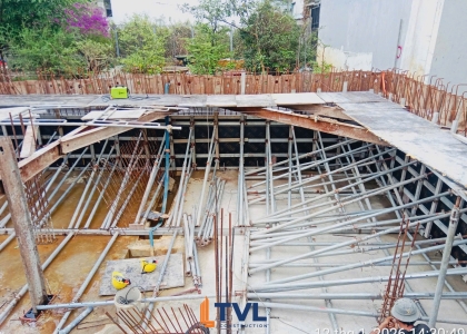 CẬP NHẬT TIẾN ĐỘ DỰ ÁN BIỆT THỰ HIỆN ĐẠI 1 HẦM + 4 TẦNG - THỦ ĐỨC 