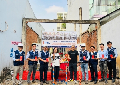 KHỞI CÔNG DỰ ÁN BIỆT THỰ PHỐ 6 TẦNG - BÌNH TÂN