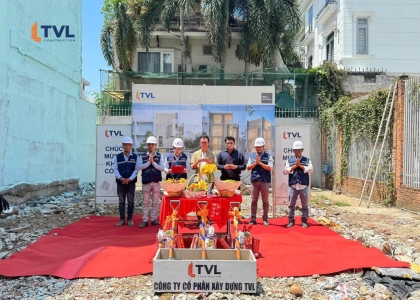 KHỞI CÔNG DỰ ÁN BIỆT THỰ 4 TẦNG QUẬN 2 - HC VILLA