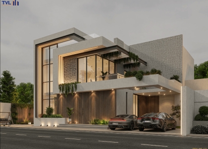 TVL CONSTRUCTION | HOÀN THÀNH THIẾT KẾ BIỆT THỰ HIỆN ĐẠI 3 TẦNG