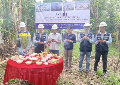TVL CONSTRUCTION | KHỞI CÔNG DỰ ÁN NHÀ Ở TƯ NHÂN 