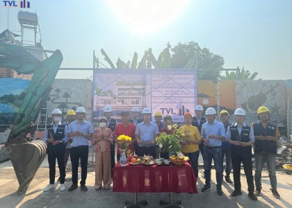 TVL CONSTRUCTION | KHỞI CÔNG DỰ ÁN NHÀ Ở SONG LẬP ( 2 NHÀ LIỀN KỀ )
