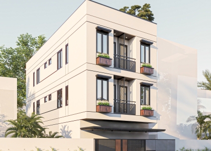 TVL CONSTRUCTION | HOÀN THÀNH THIẾT KẾ NHÀ CHO THUÊ 