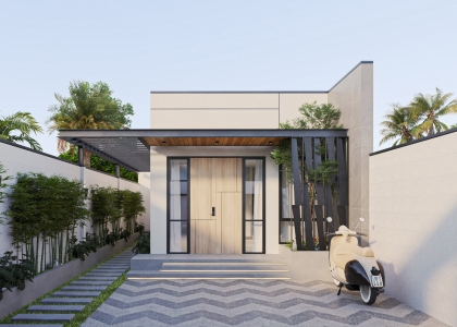 TVL CONSTRUCTION | HOÀN THÀNH THIẾT KẾ KIẾN TRÚC NHÀ VƯỜN