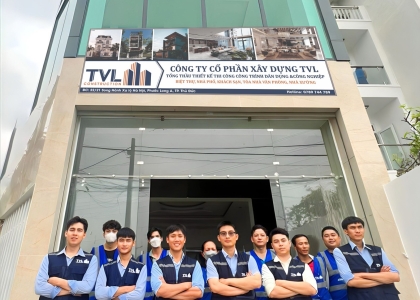 TVL CONSTRUCTION | BÀN GIAO DỰ ÁN TOÀ NHÀ VĂN PHÒNG 4 TẦNG