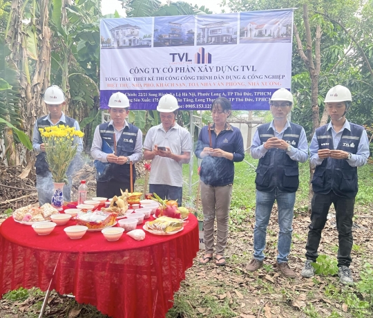 TVL CONSTRUCTION | KHỞI CÔNG DỰ ÁN NHÀ Ở TƯ NHÂN 