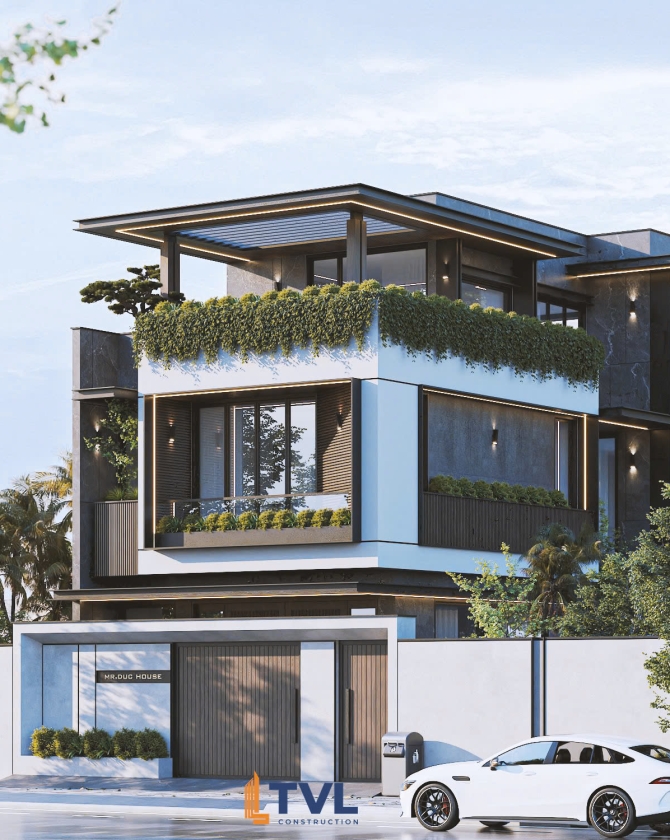 BIỆT THỰ HIỆN ĐẠI 3 TẦNG - QUẬN 9 