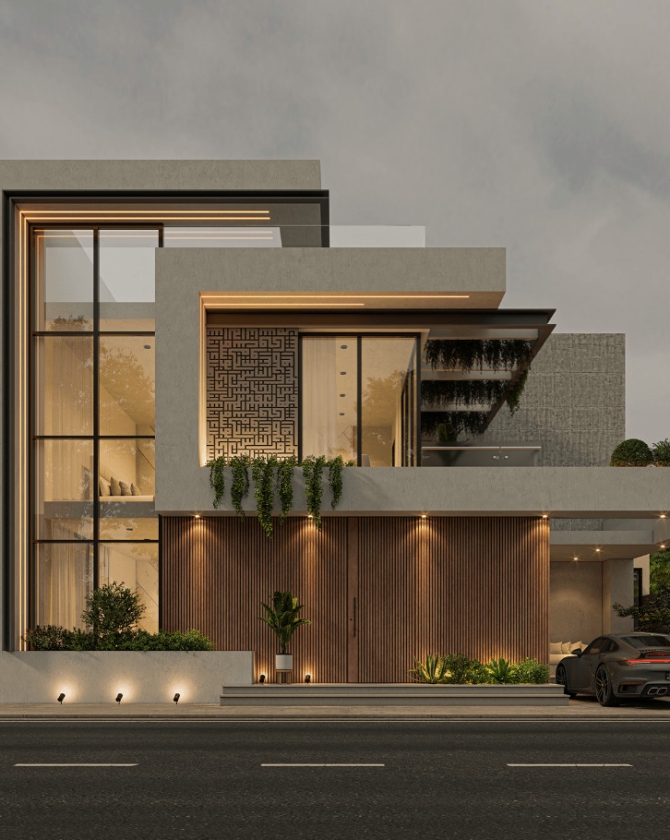 BIỆT THỰ HIỆN ĐẠI 3 TẦNG