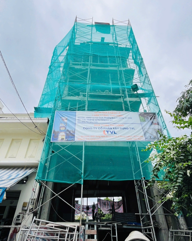 TOÀ NHÀ VĂN PHÒNG 5 TẦNG , 1 HẦM - BÌNH TÂN